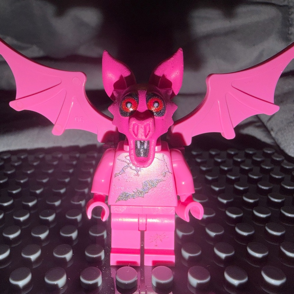 99 Nights in the Woods Pink Bat Minifigure